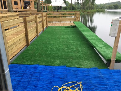 Ponton de départ Wake Park