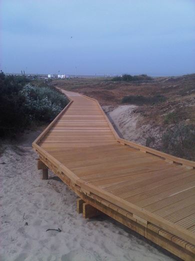 Platelages sur pilotis Platelages sur pilotis
