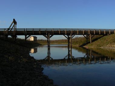 Passerelles sur pilotis