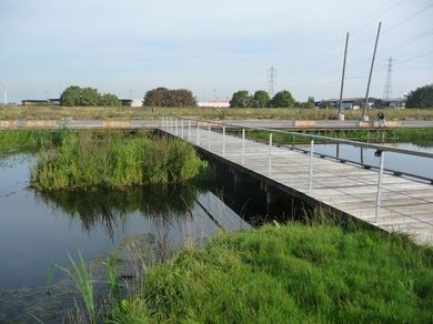 Passerelles sur pilotis