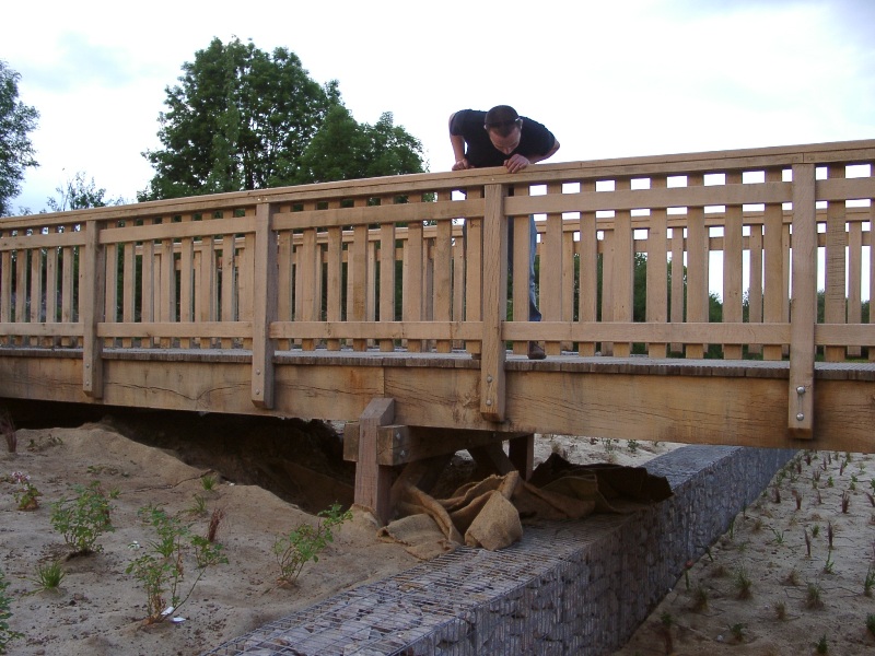 Passerelles sur pilotis